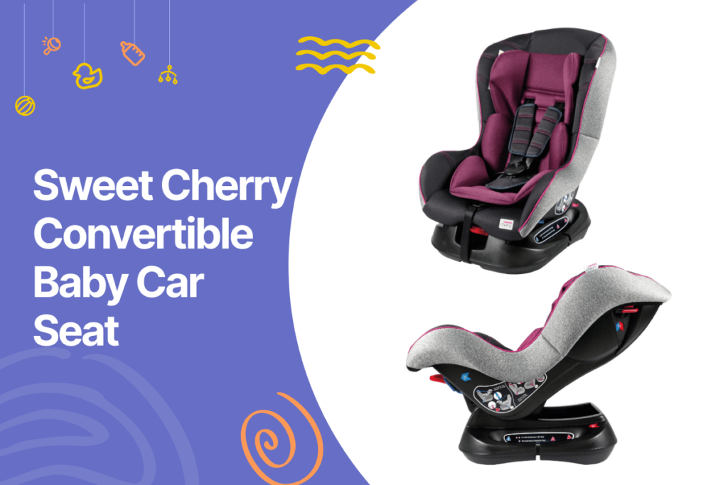 Sweet cherry lb303 dean convertible baby car seat