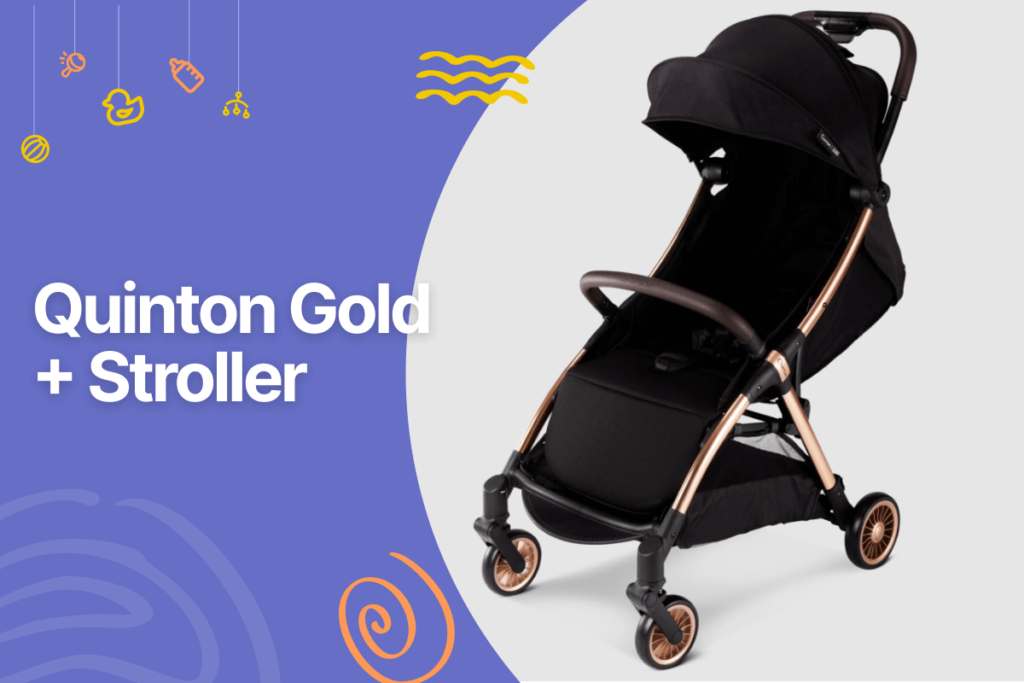 Quinton gold+ stroller