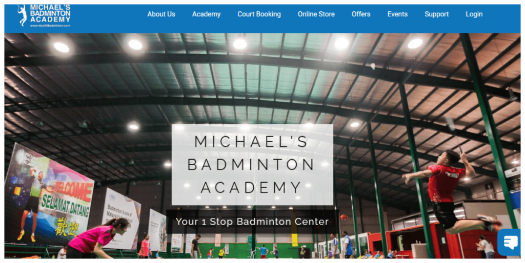 Michael’s badminton academy