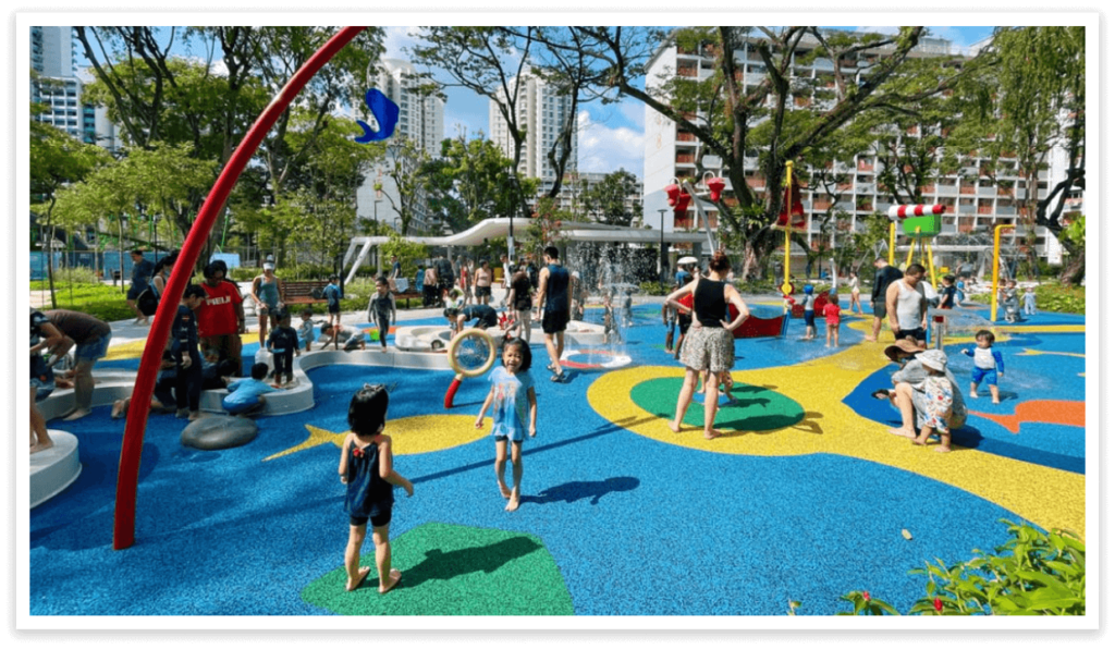 Play @ heights park: water park & sand playground at toa payoh