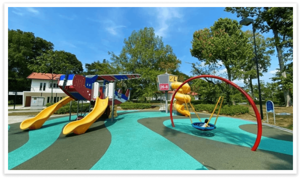 Playground at the oval@seletar aerospace park