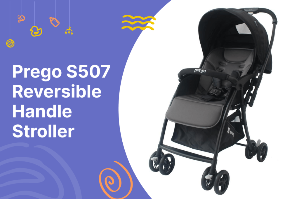Prego s507 reversible handle stroller