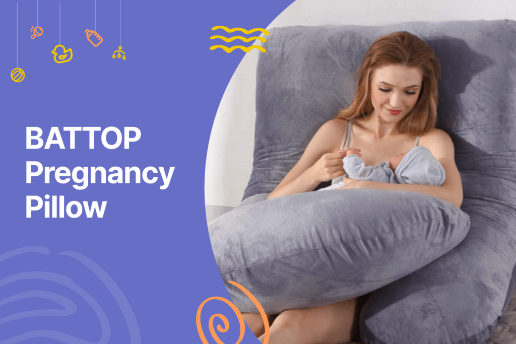 Battop pregnancy pillows full body maternity pillow