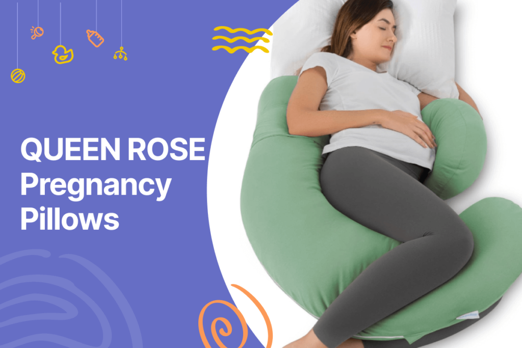 Queen rose pregnancy pillows-cooling body pillow