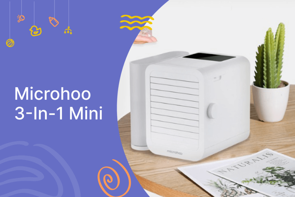 Portable air conditioner (ac) microhoo 3 in 1 mini air conditioner