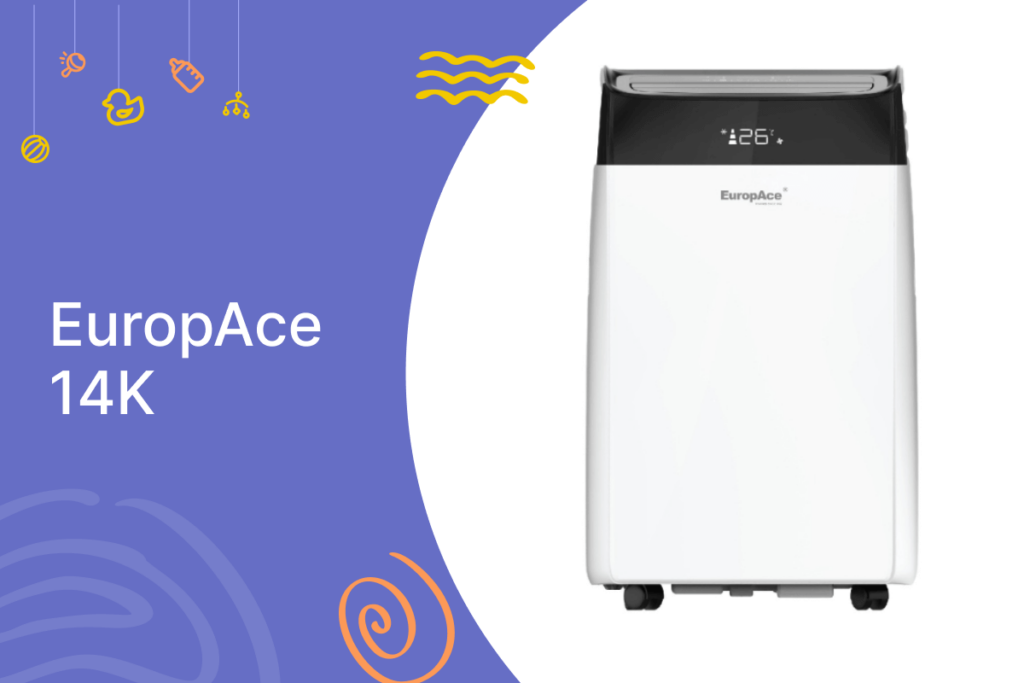 Portable air conditioner (ac) europace 14k