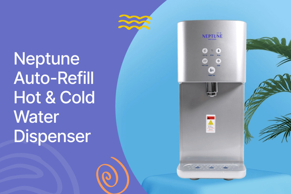 Neptune auto-refill hot & cold water dispenser