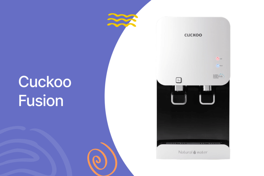 Cuckoo fusion top water dispenser