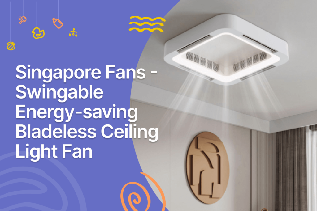Thumbnail vendor bladeless ceiling fansingapore fans ti