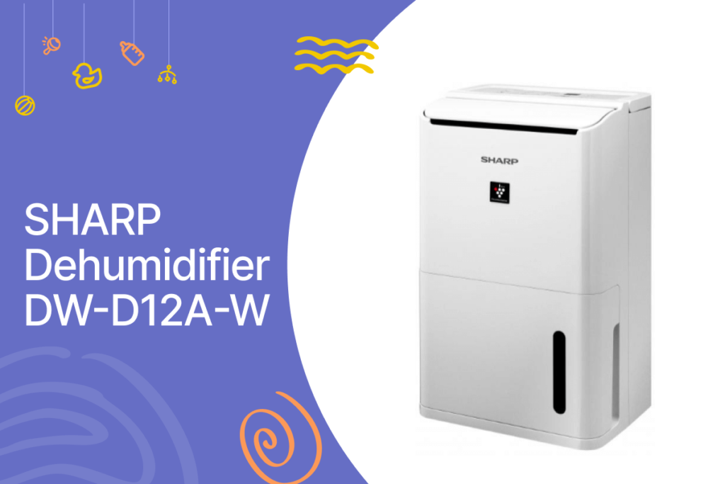 Sharp dehumidifier (white) dw-d12a-w - 26m²