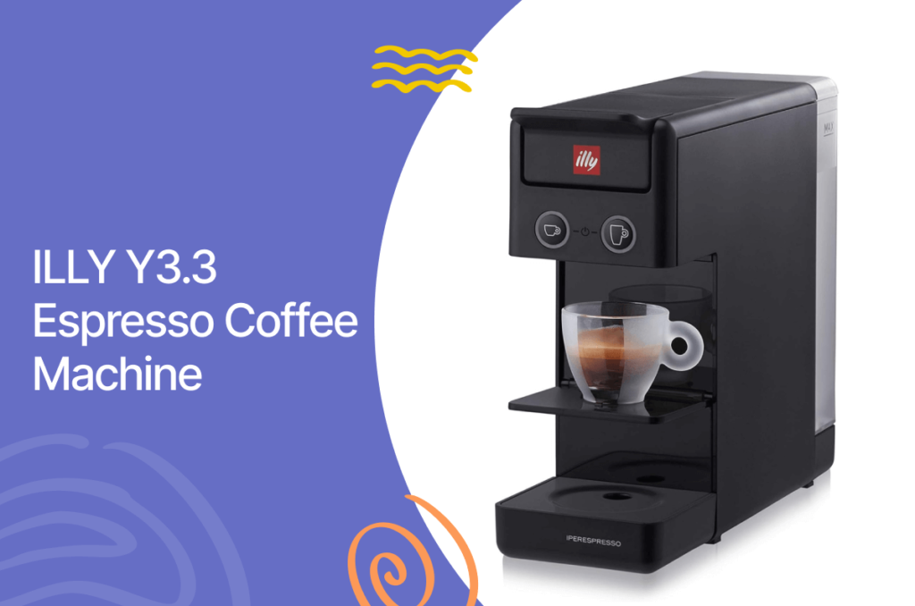 Illy y3. 3 espresso coffee machine