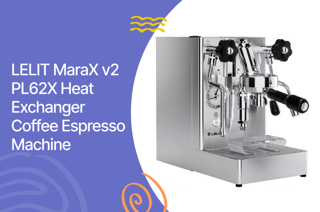 Lelit marax v2 pl62x heat exchanger coffee espresso machine