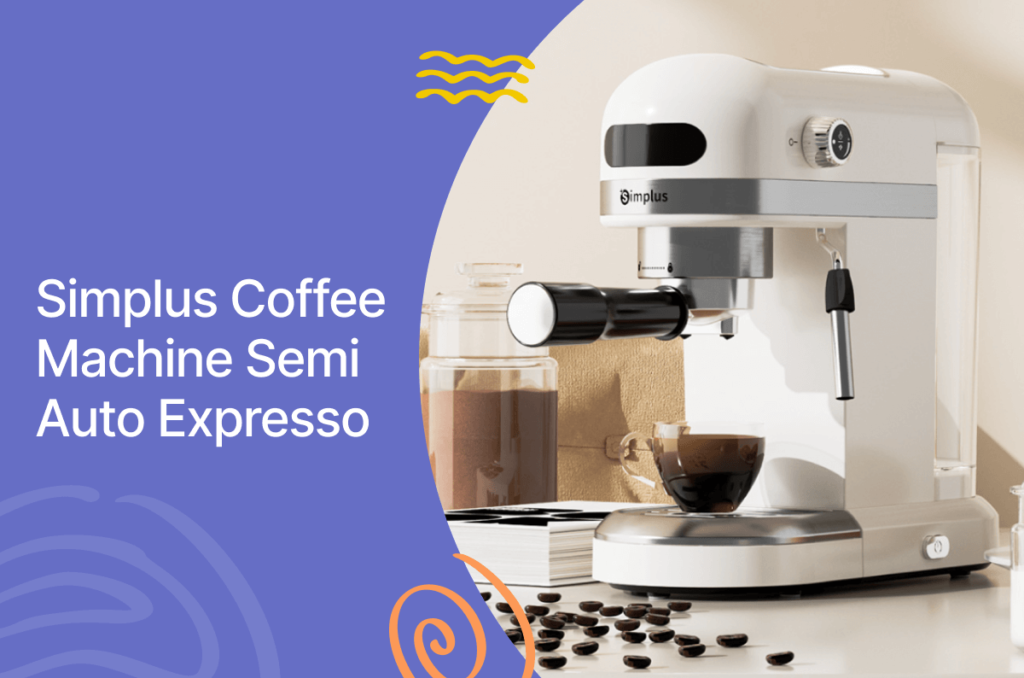 Simplus coffee machine semi auto expresso