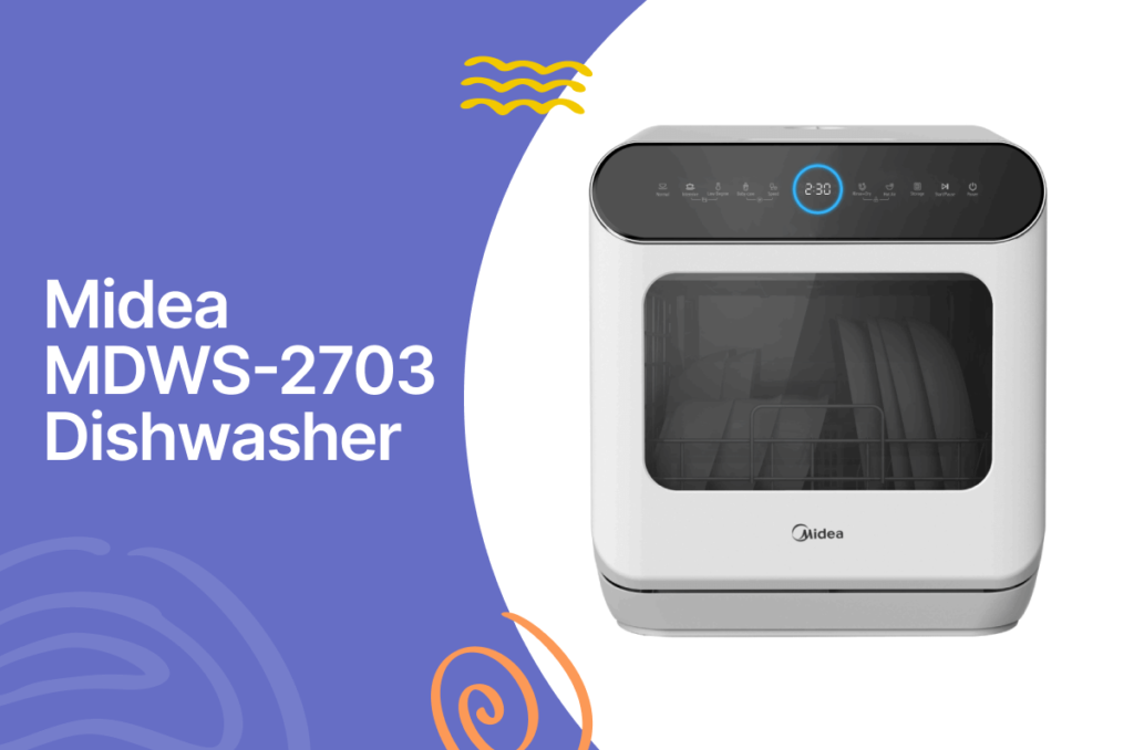 Midea mdws-2703 dishwasher