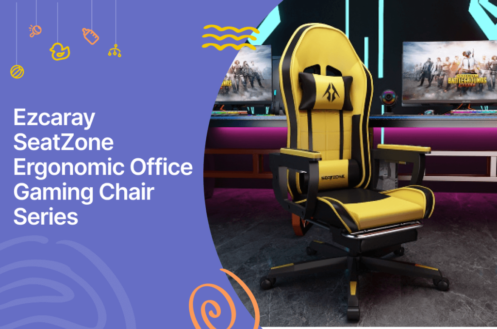 Ezcaray seatzone ergonomic office gaming chair series
