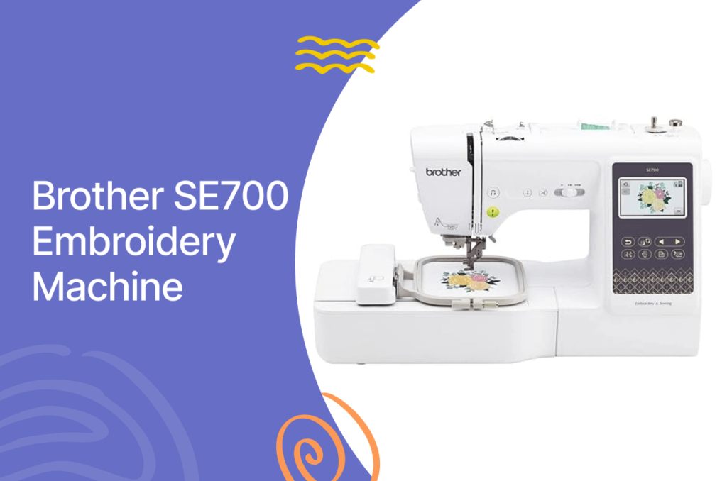 Brother se700 embroidery machine