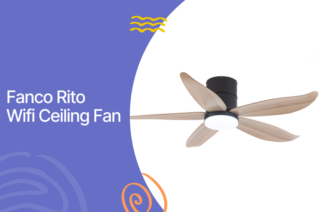 Fanco rito wifi ceiling fan
