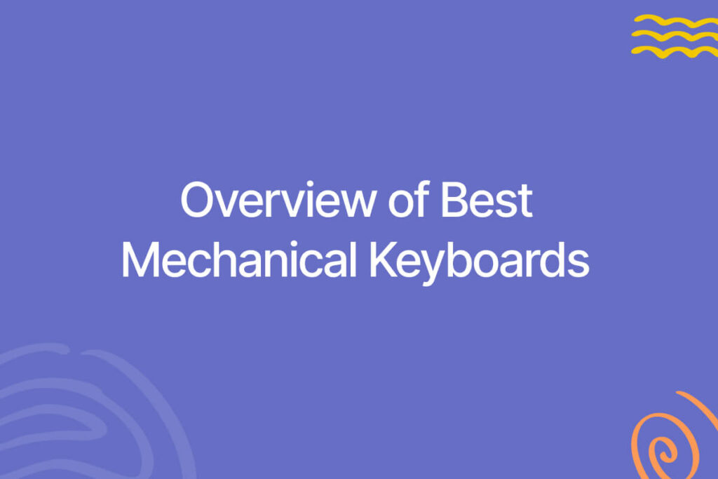 Overview of best mechanical keyboard