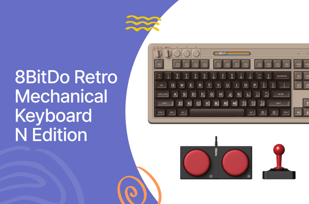 8bitdo retro mechanical keyboard - n edition