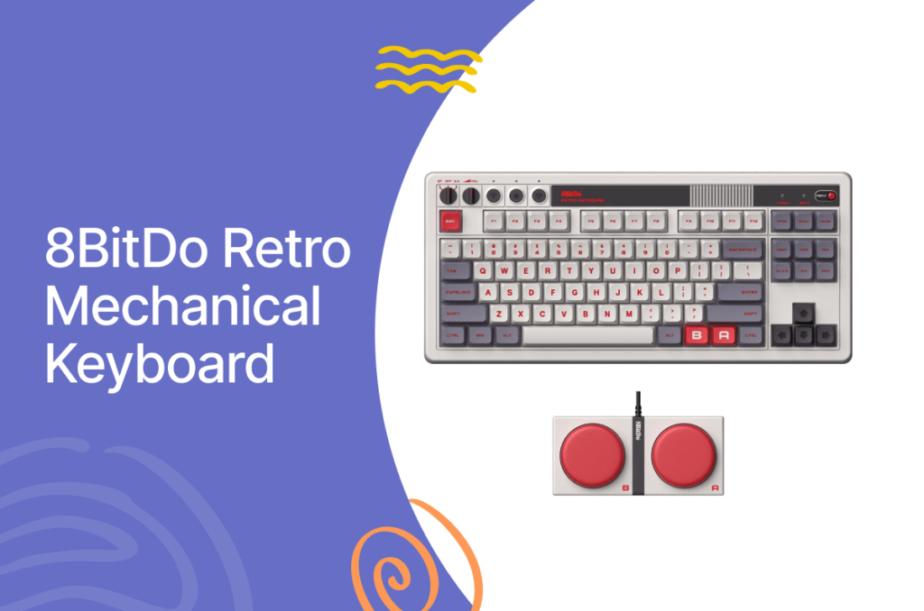 8bitdo retro mechanical keyboard