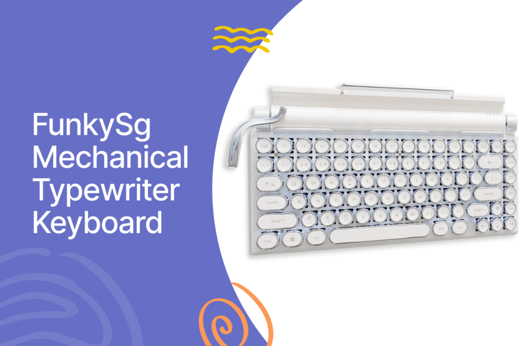 Funkysg mechanical typewriter keyboard