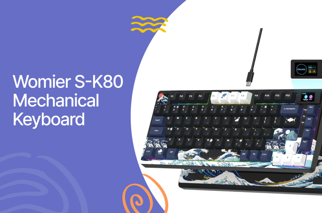 Womier s-k80 mechanical keyboard