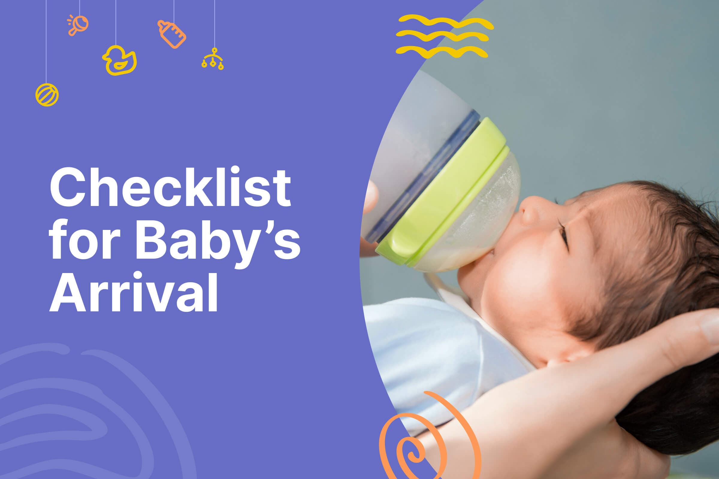 checklist for baby's arrival