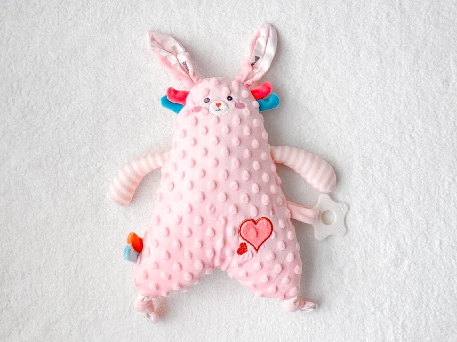 Snuggle Pinky Puff Bunny Plush Toy – pink bunny plush toy