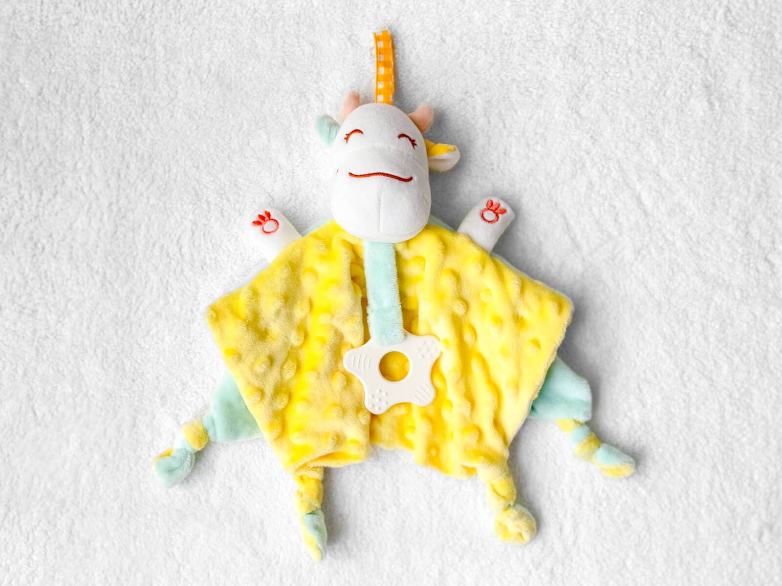 Name Adventure – yellow cow comforter