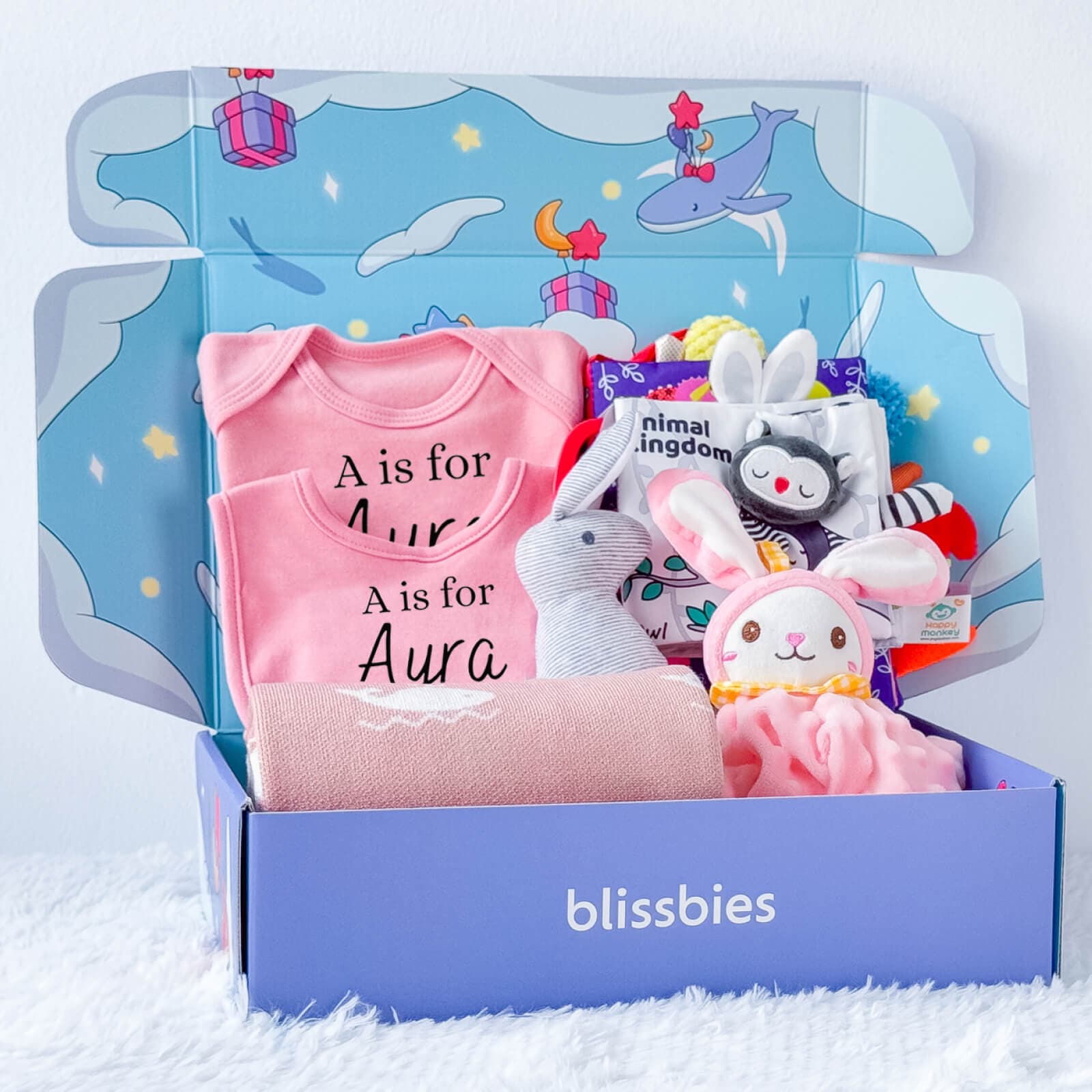 Beautifully Personalised Printed Baby Rompers with Names