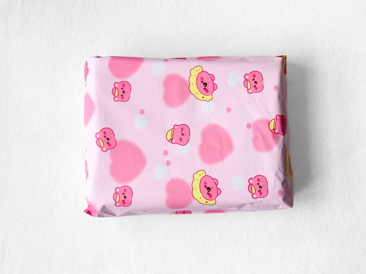 Blissbies poly mailer ready for courier