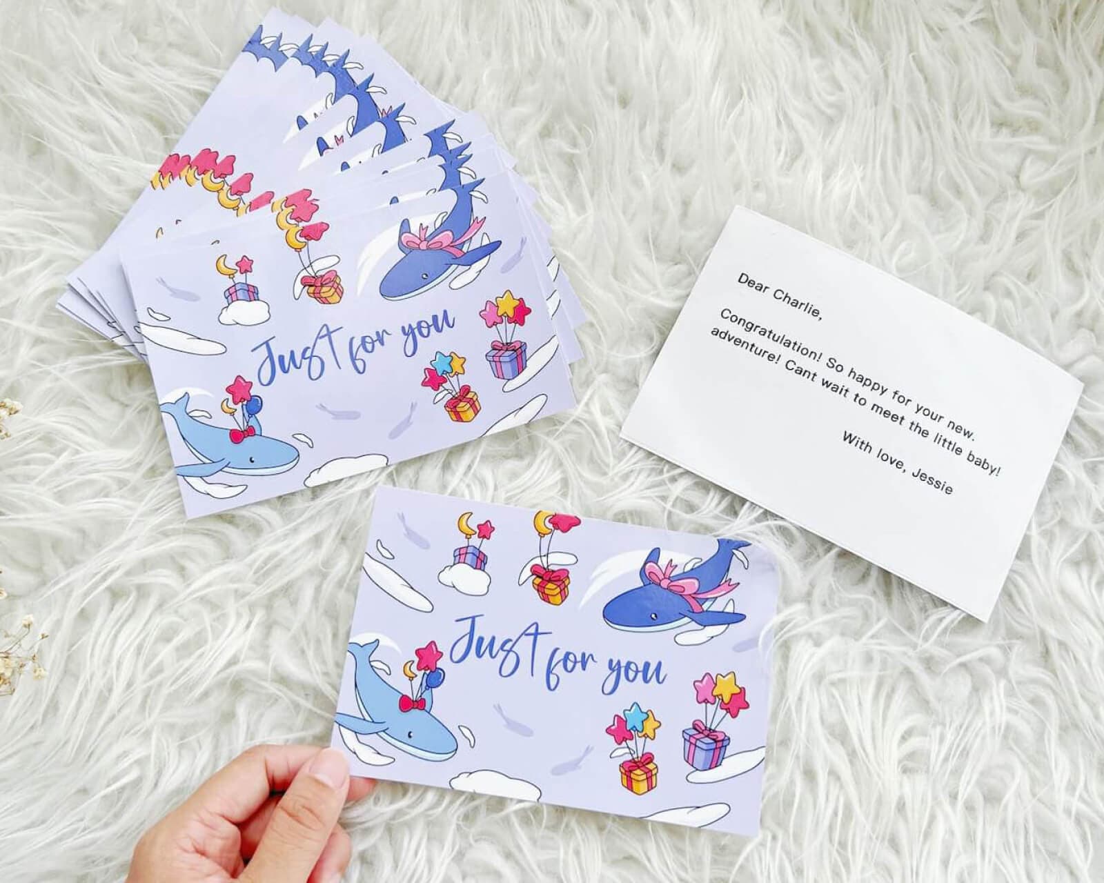 Chinese New Year Baby Romper – 馬上加薪 (Instant Raise) – packaging gift card