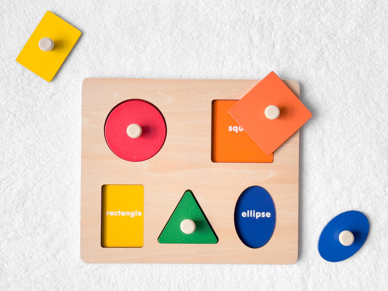 Item toy wooden shaped puzzle 1 ti