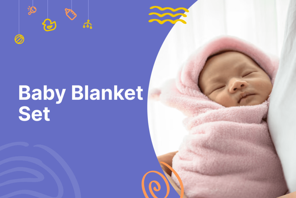Baby blanket set