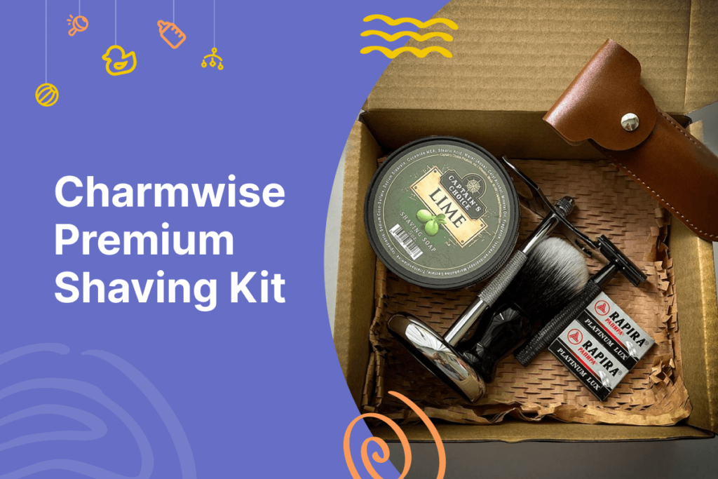 Charmwise premium shaving kit