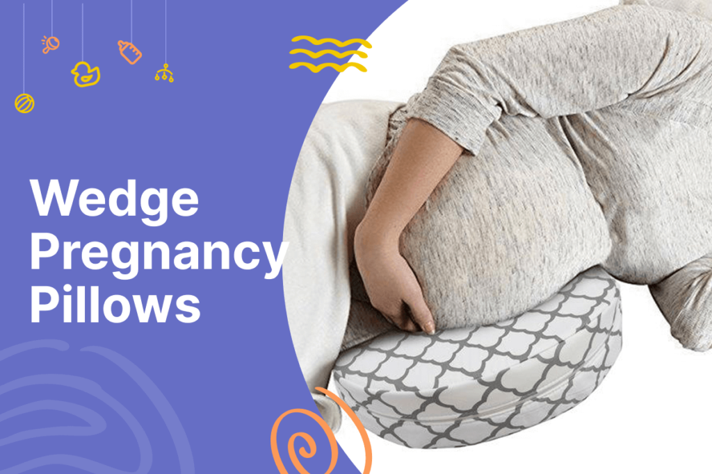 Wedge pregnancy pillow