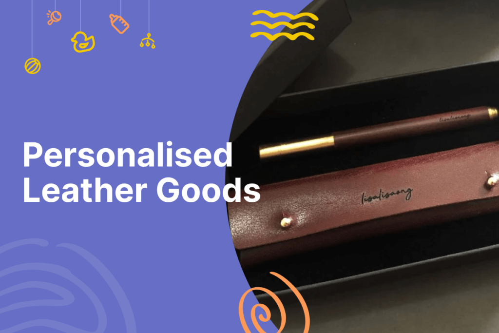 Personalised leather goods