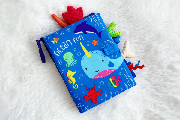 Ocean fun cloth book
