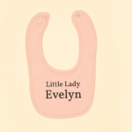 strawberry cupcake pink bib