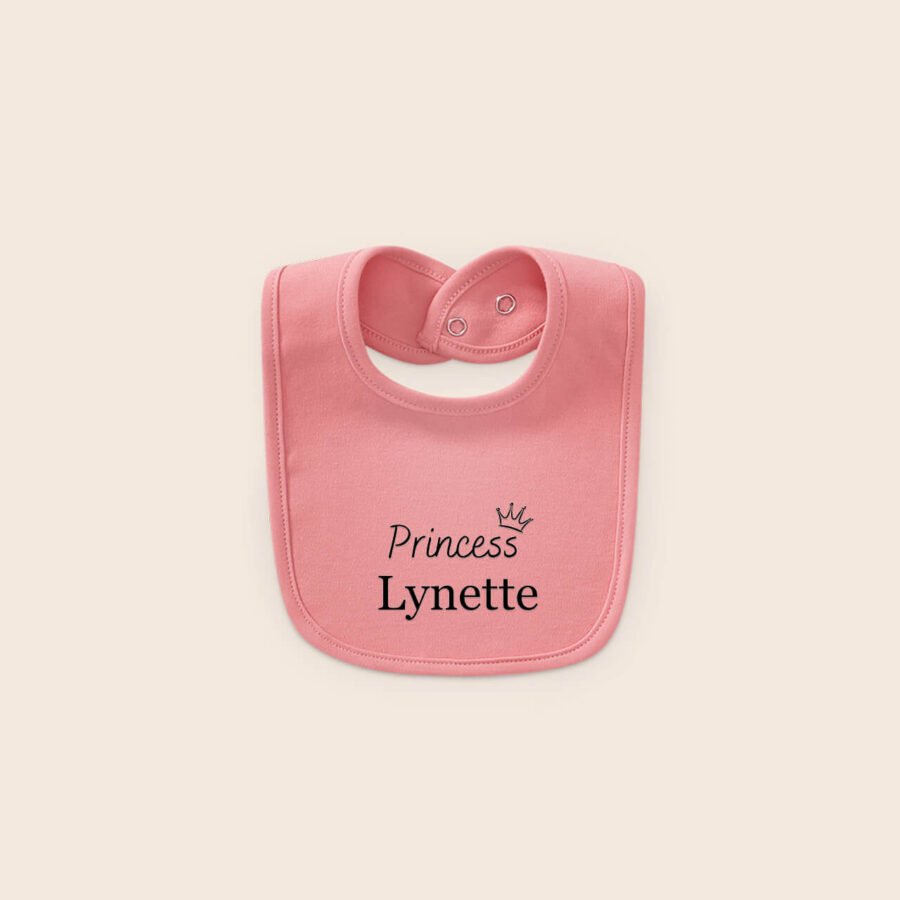 Blissbies Personalised Cotton Bibs (Set of 2)