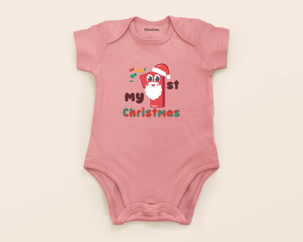 Blissbies romper pink design xmas style3 1