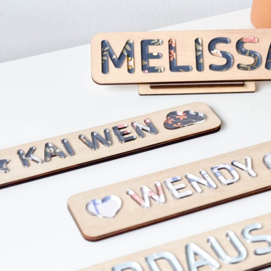 Wooden Name Puzzle