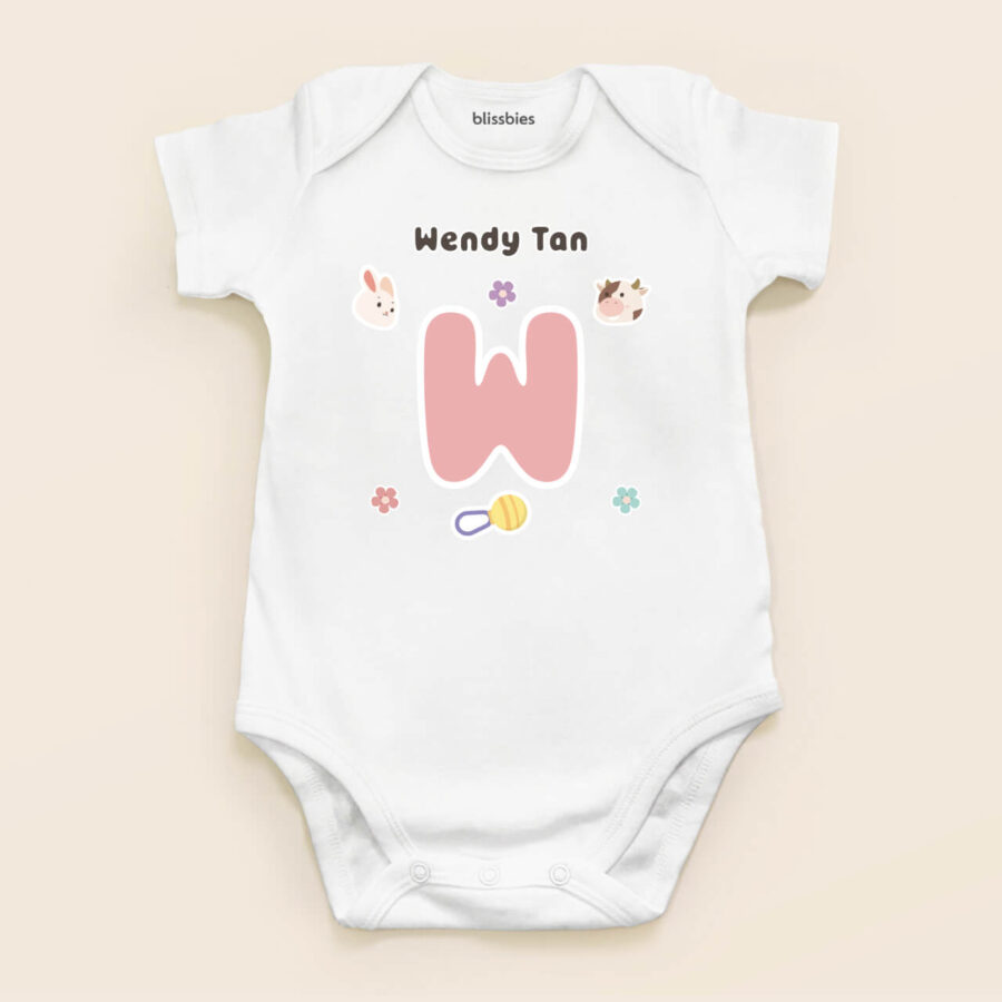 Home MY 10 Personalised Baby Romper (30+ Designs Available)