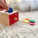 wooden coin box