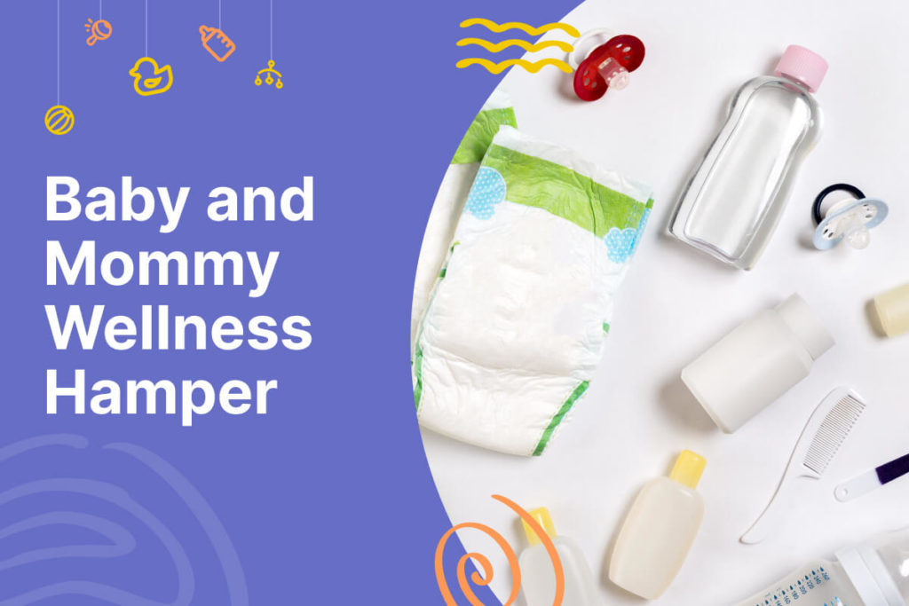 Baby and mommy wellness hamper