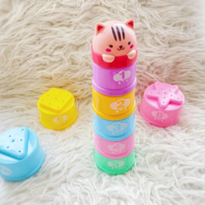 Colourful & Fun Stacking Cups