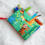 Jungle fun cloth book