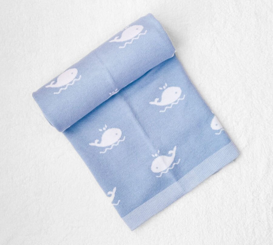 Baby Whale Blanket