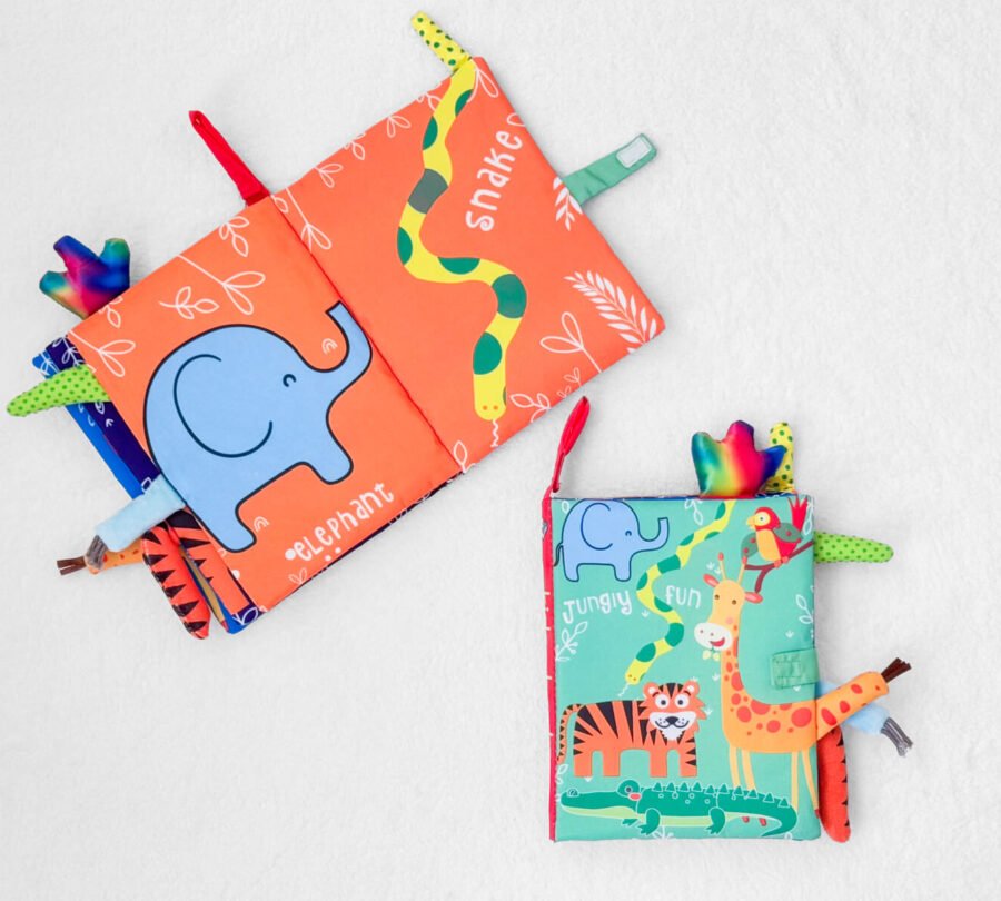 Jungle Fun Cloth Book