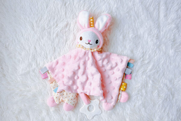 Thumbnail top bunny toy pink 2 ti